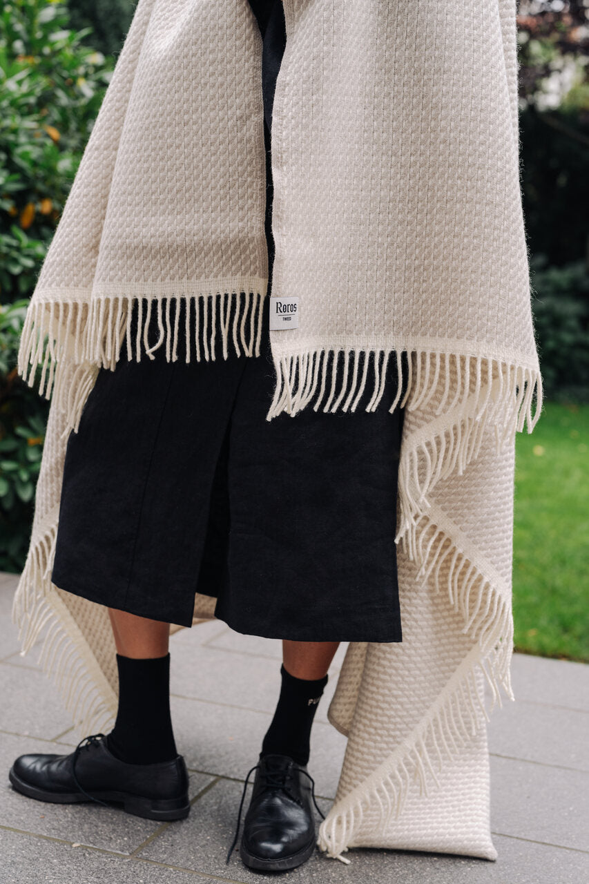 Koc MELLO (Warm Grey) | Røros Tweed